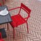 Flash Furniture Red All-Weather Steel Dining Chair XU-CH-10318-ARM-RED-GG - alternate 10